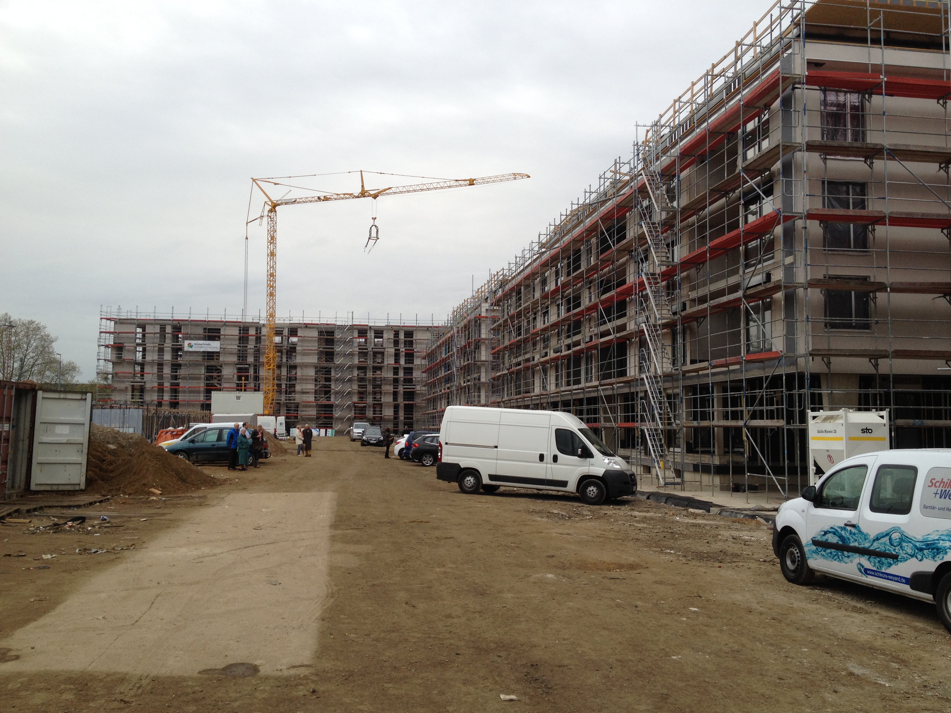 Richtfest beim Projekt Bilk on Top